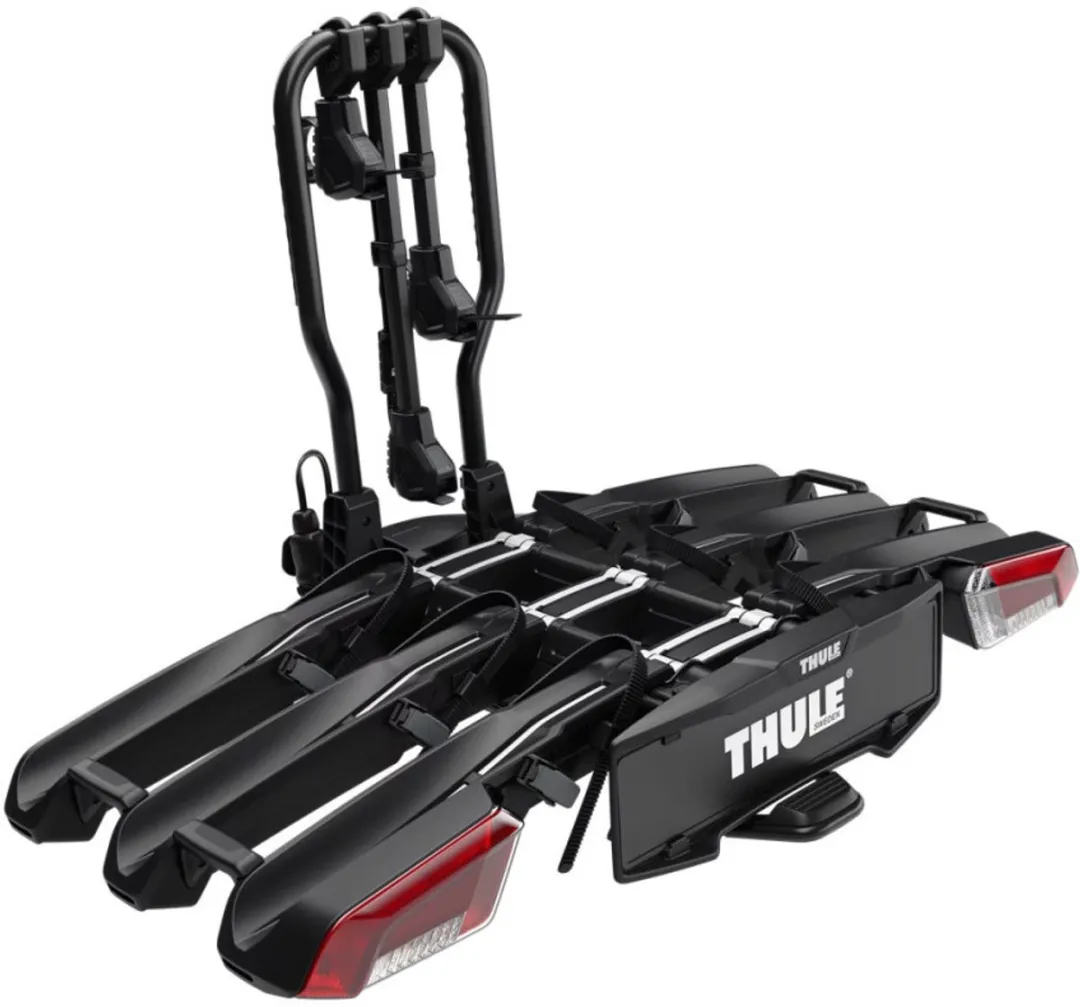 Thule EasyFold 3 - Fietsendrager - Geschikt voor 3 (elektrische) fietsen - Compact Opvouwbaar