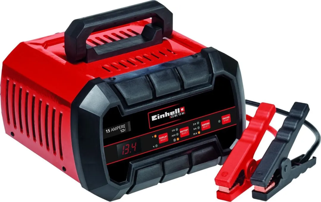 Einhell CE-BC 15 M Acculader/Starthulp 12V 15A