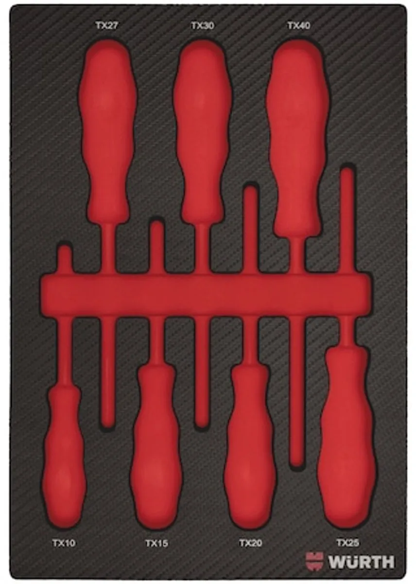 Würth Systeeminlay 4.4.1 Schroevendraaiers