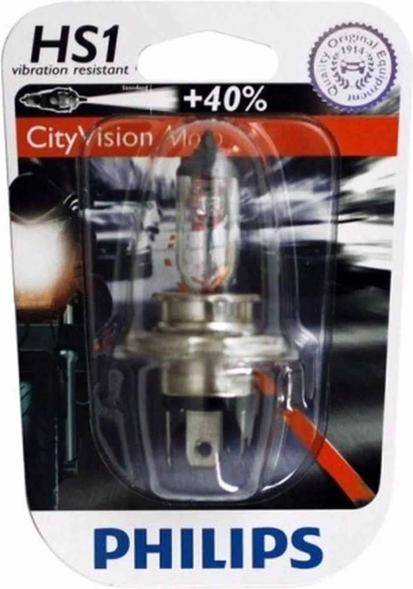 Philips Motorlamp HS1 Cityvision 12V/35W Wit