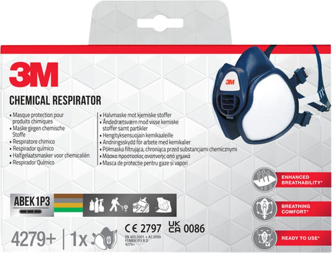 3M Masker chemische stoffen filters - FFABEK1 P3 D