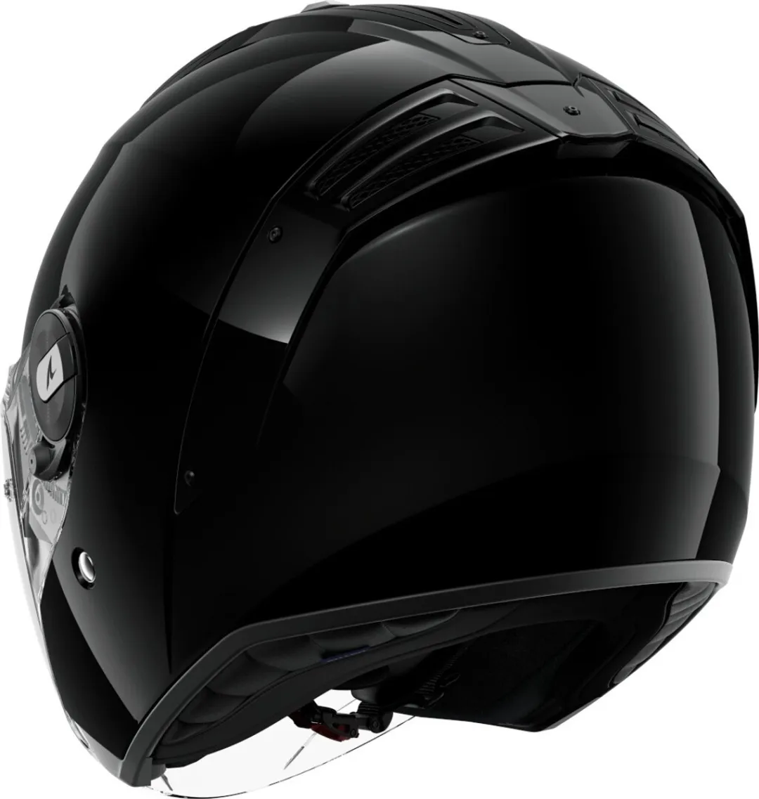 Shark RS Jet Blank Helm - M - Zwart - afbeelding 6 van 6