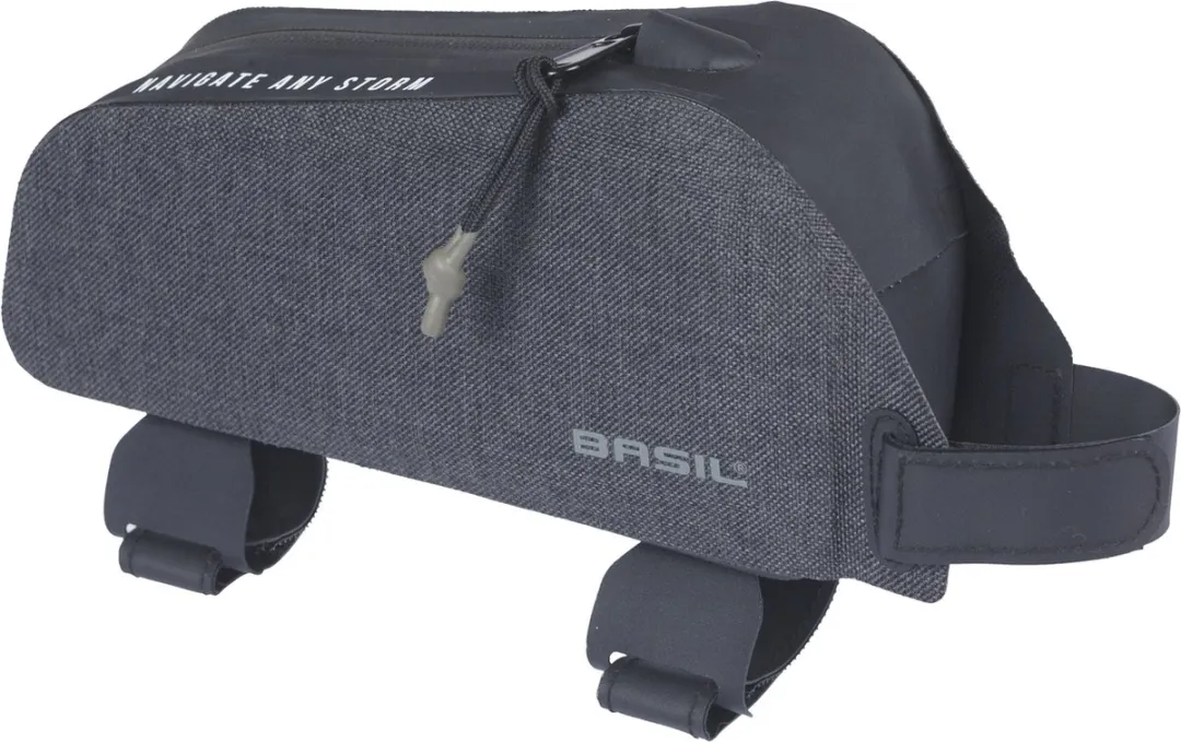 Basil Navigator Storm Fietstas 0.8L - Zwart