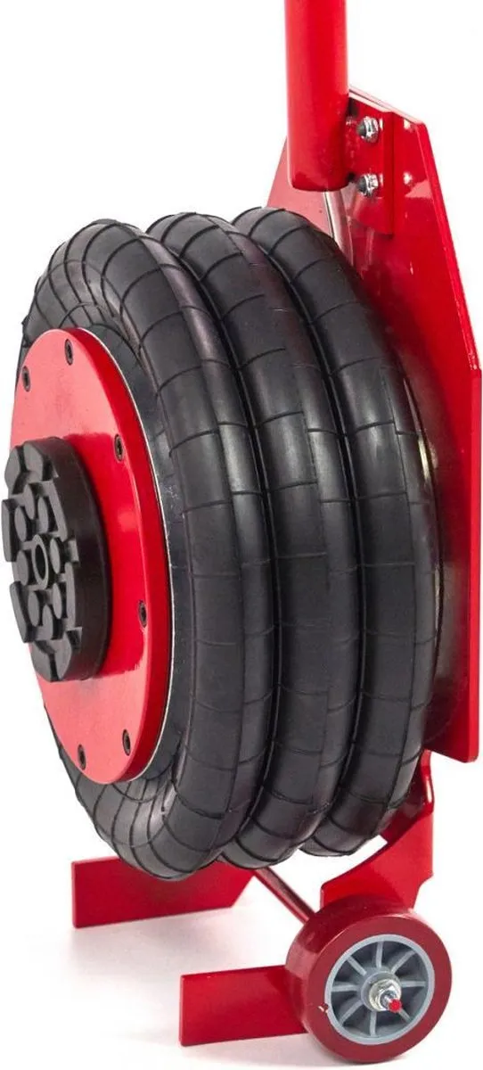 HBM Pneumatische Luchtkrik 3 Ton - 400mm - Rood
