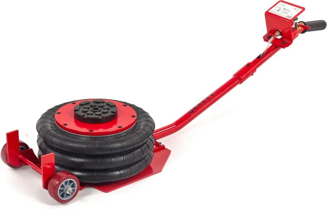 HBM Pneumatische Luchtkrik 3 Ton - 400mm - Rood
