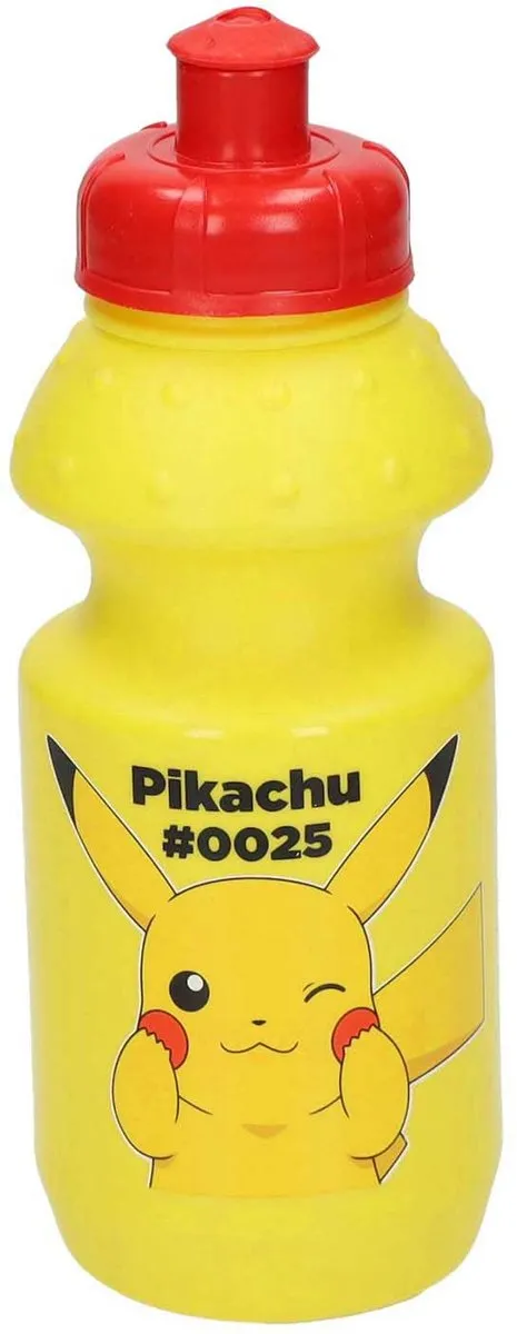 Pokémon Pikachu Drinkfles - 350ml - Geel