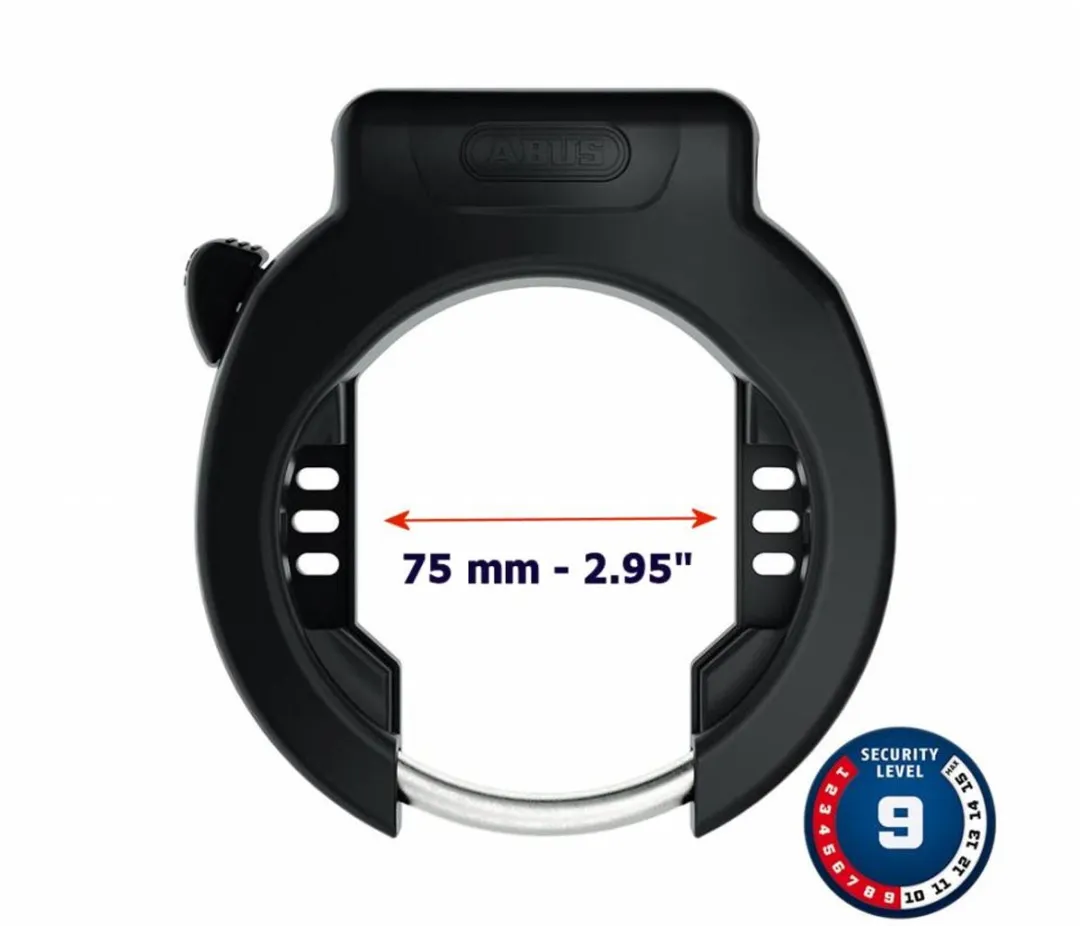 ABUS Amparo 4750L ART2 Ringslot - Zwart