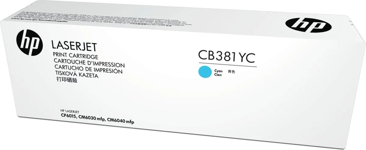 HP 824y CB381YC Tonercartridge