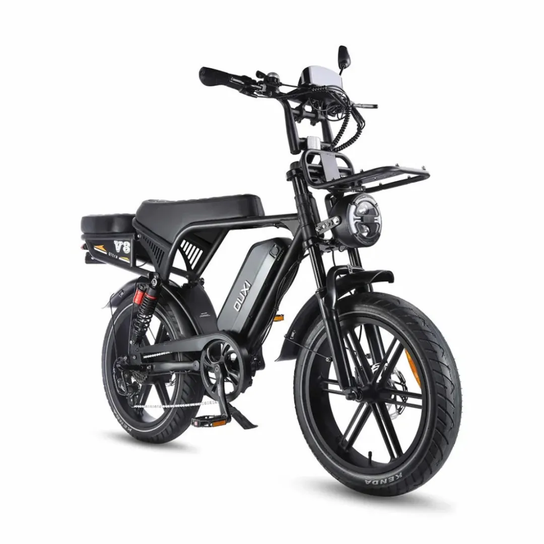 OUXI V8 Ultra Fatbike 20 Inch - 250W - 720Wh - Zwart