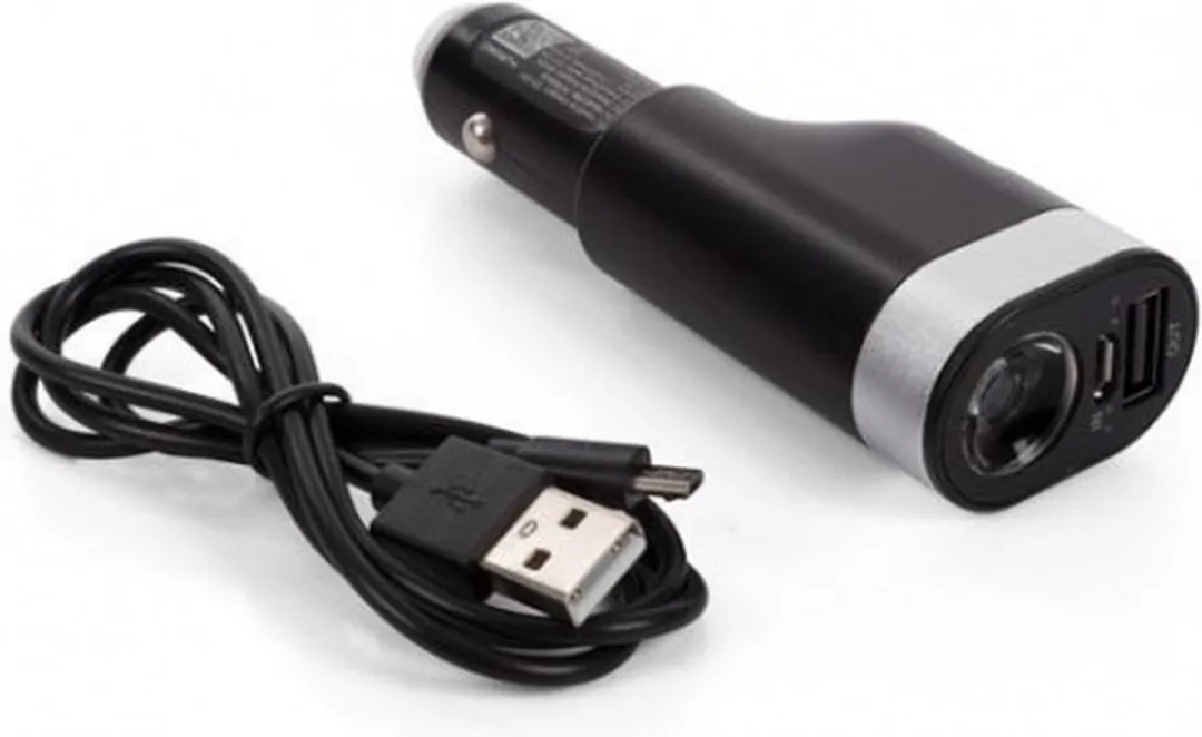 Perel Velleman 6-in-1 Autolader/Powerbank/Ledlamp