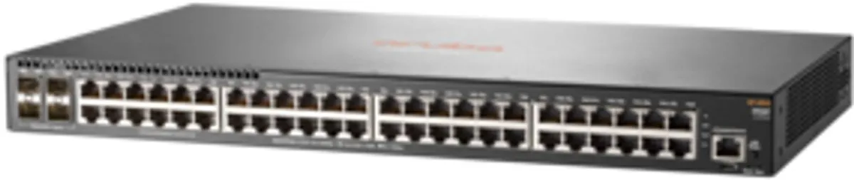 HP Aruba 2930F JL254A Switch - 48x RJ-45 1Gbps - 4x SFP - Grijs