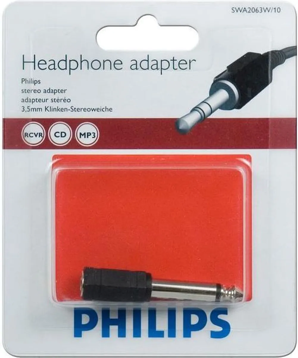 Philips Stereoadapter SWA2063W/10 - Grijs/Zwart