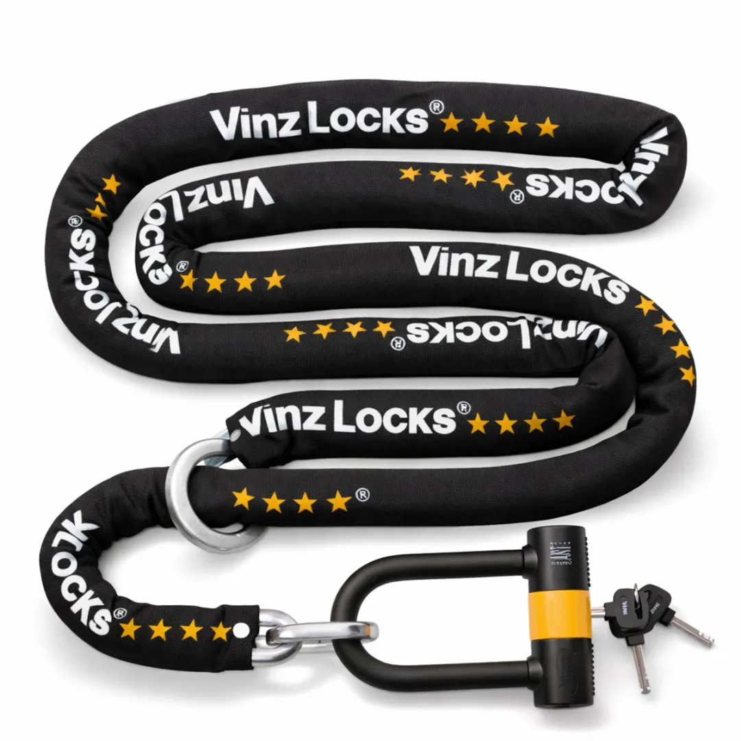 VINZ Oyu ART 4 Bootslot 300cm - 3 Sleutels - Zwart - afbeelding 6 van 6