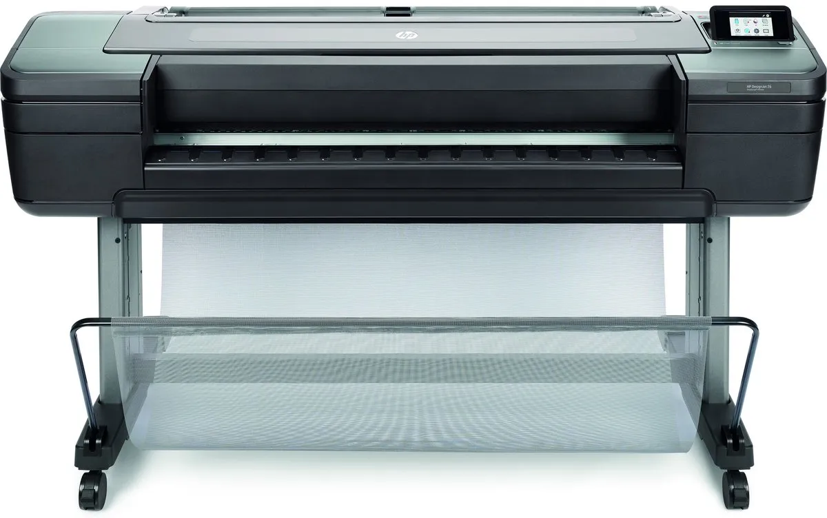 HP Designjet Z6dr 44-inch PostScript Printer - 6 Kleuren - Zwart/Zilver - afbeelding 3 van 6