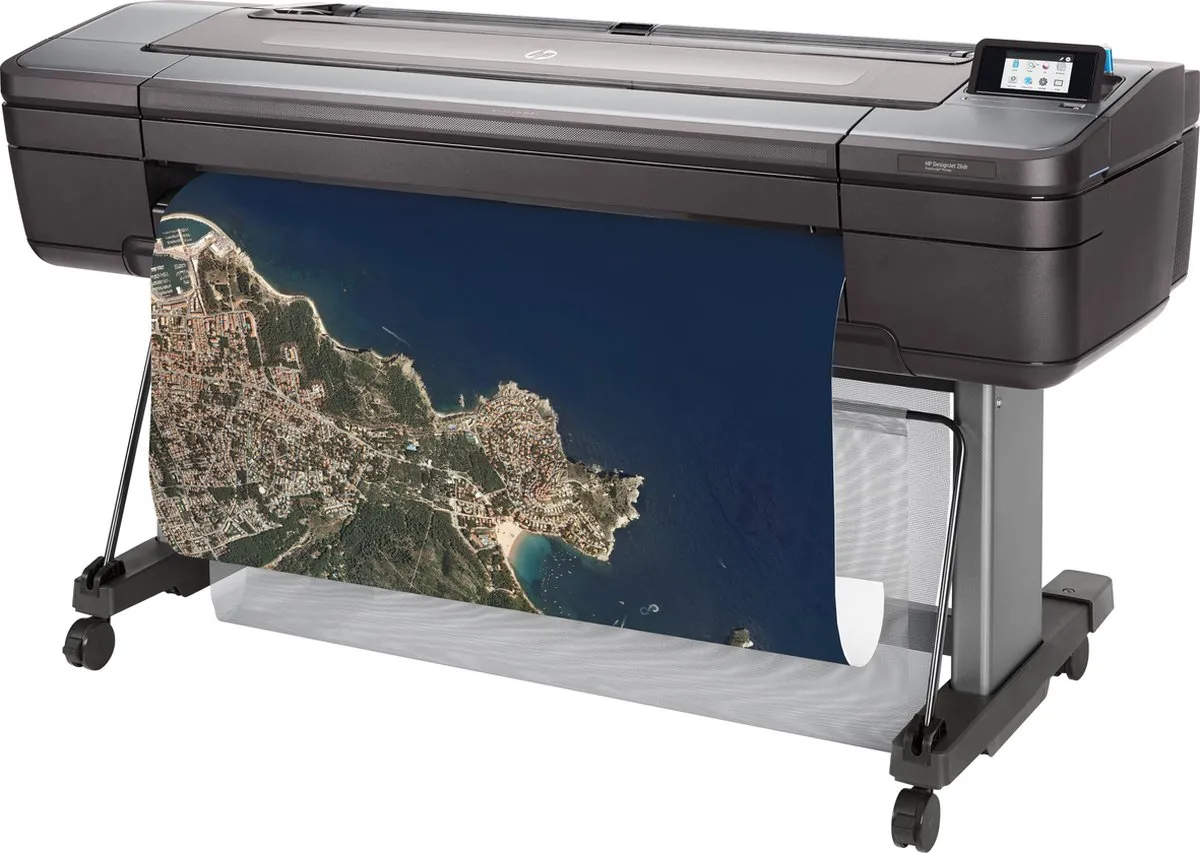 HP Designjet Z6dr 44-inch PostScript Printer - 6 Kleuren - Zwart/Zilver - afbeelding 5 van 6