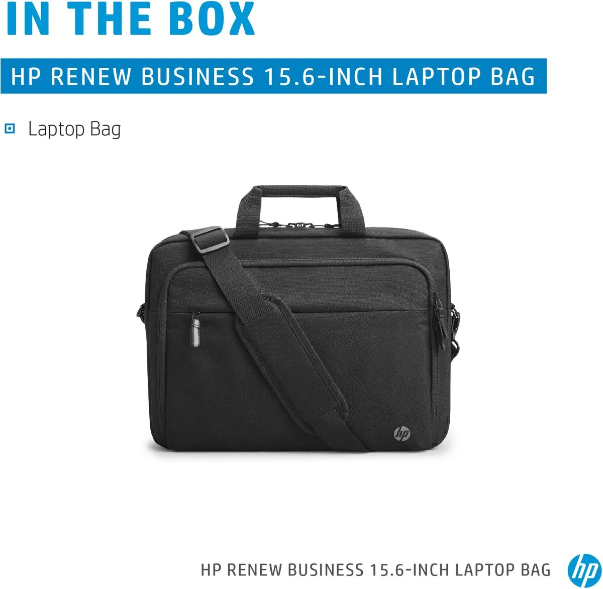 HP Renew Business Laptoptas 15.6" - 3E5F8AA - Zwart