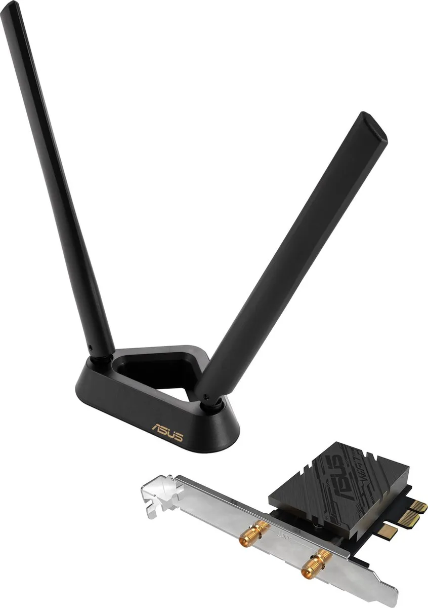 ASUS PCE-BE92BT - PCI-E Uitbreidingskaart - WLAN - Bluetooth - 5764 Mbps