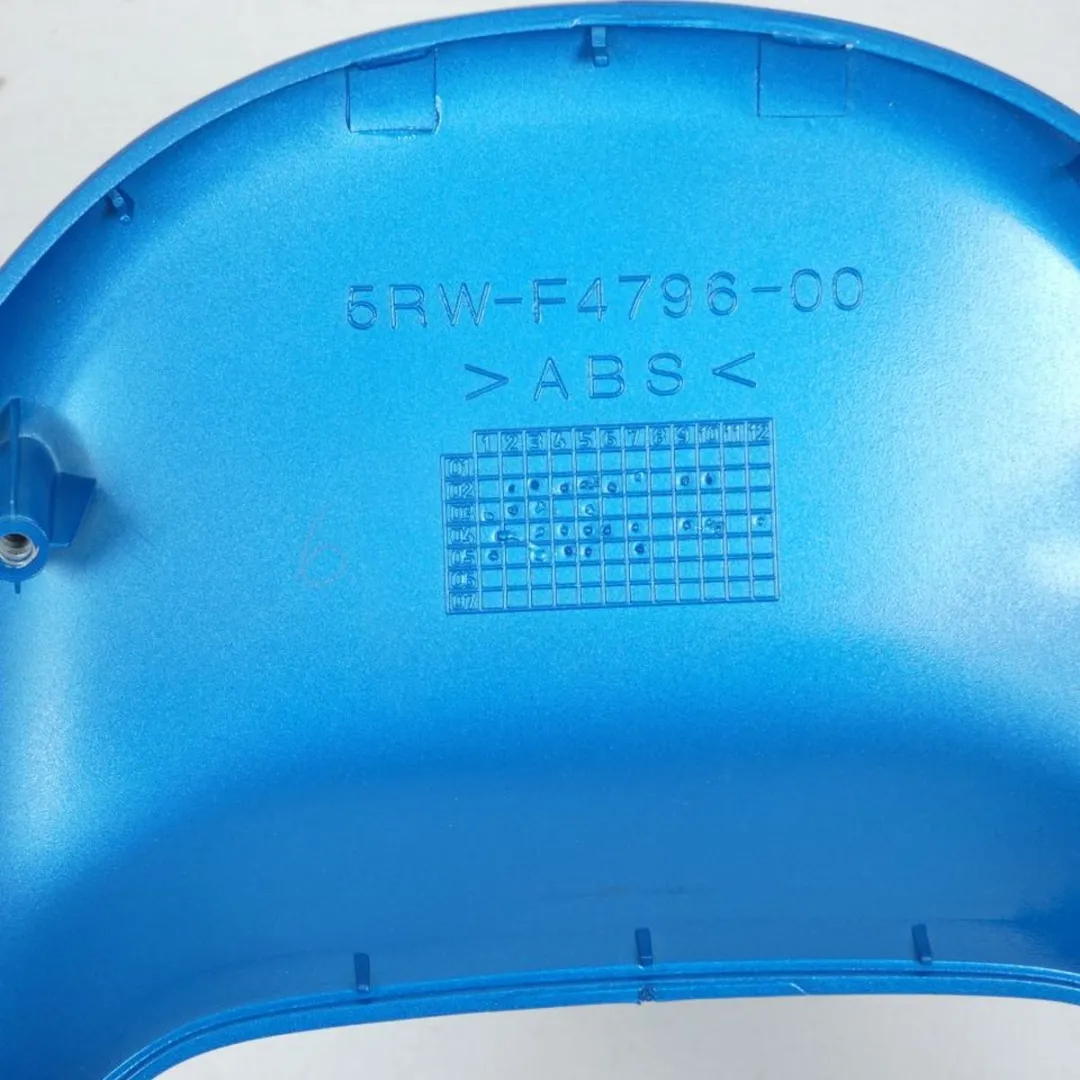 Yamaha 50 JogR Cache Poignée Passagier - Blauw