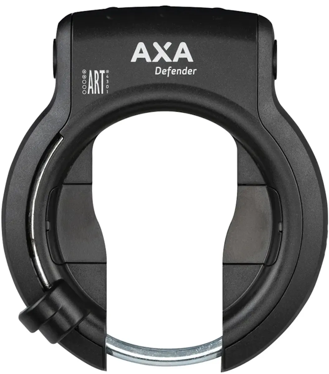AXA Defender Ringslot ART2 + Falkx Flexmount Montagestrips - Zwart