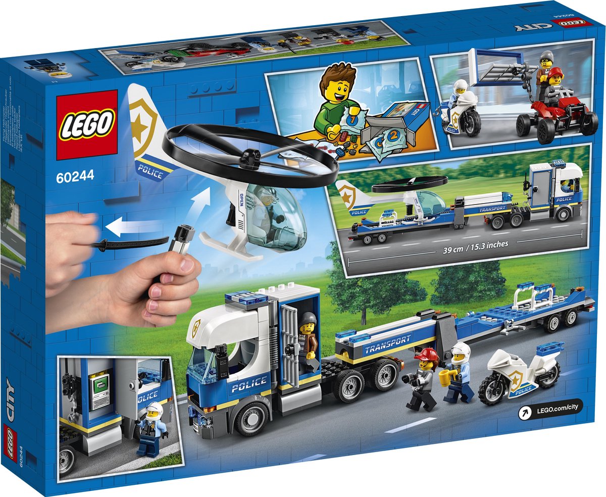 LEGO City Politie Helikoptertransport - 60244