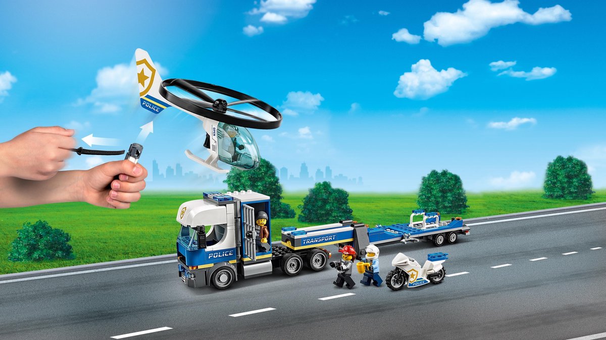 LEGO City Politie Helikoptertransport - 60244