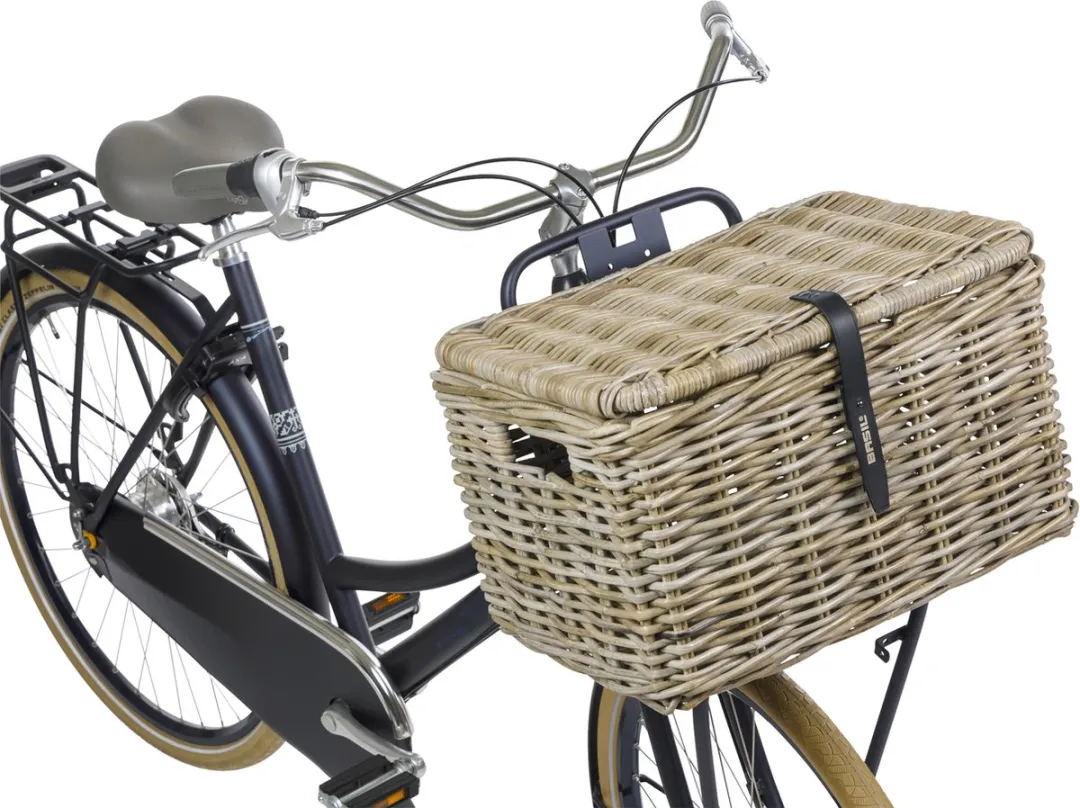 Basil Dax L Fietsmand - 35L - Grijs