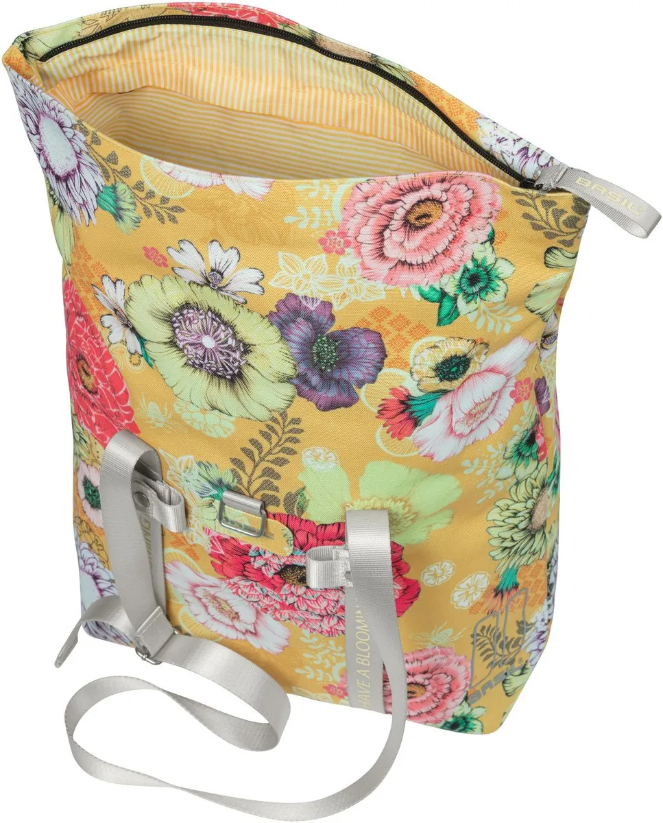 Basil Bloom Field Fietstas 15-20L - Geel