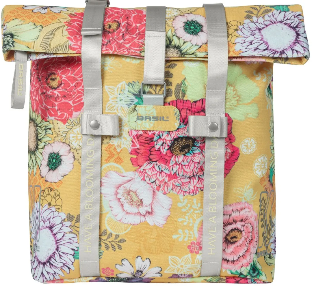 Basil Bloom Field Fietstas 15-20L - Geel