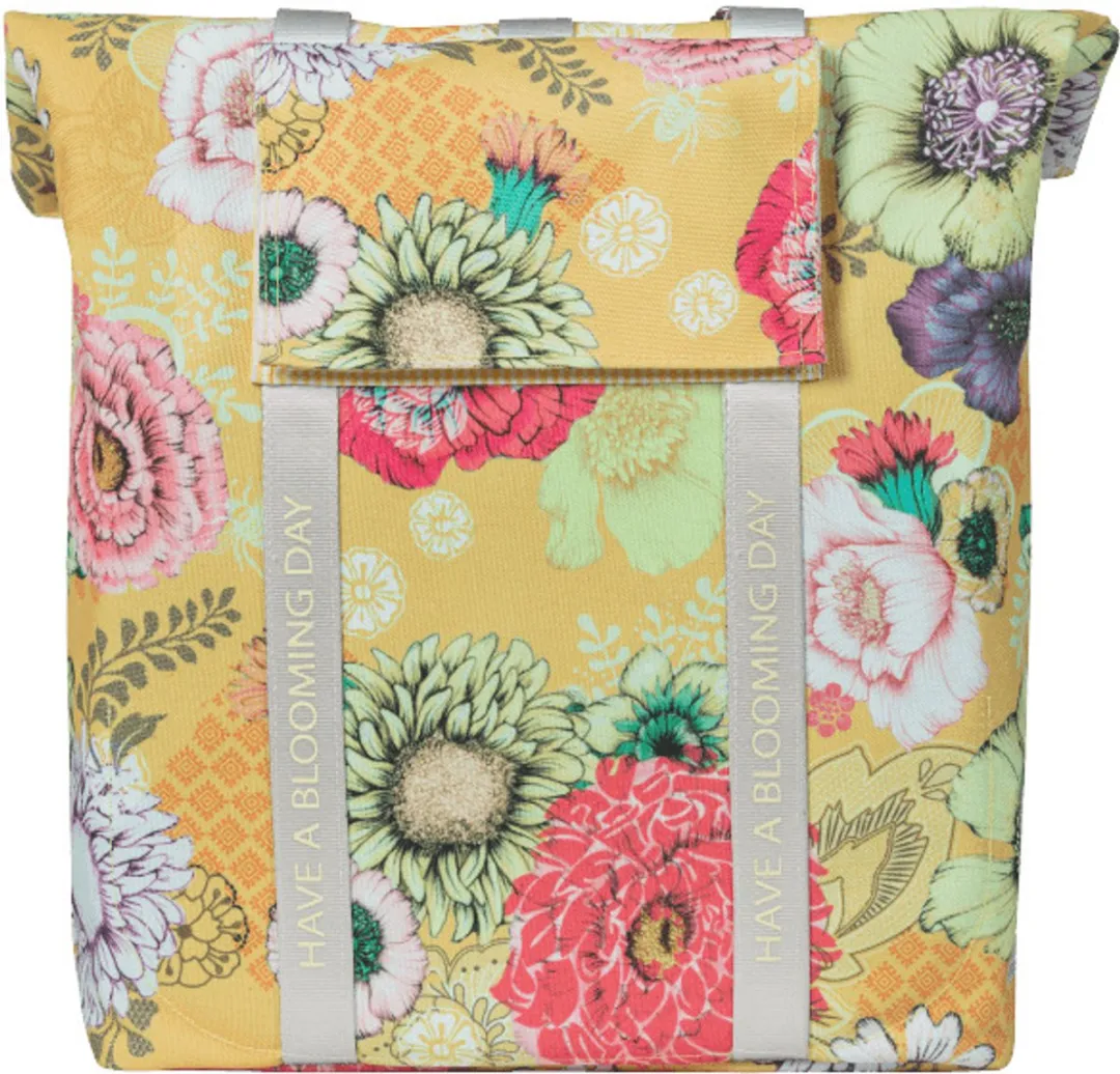 Basil Bloom Field Fietstas 15-20L - Geel