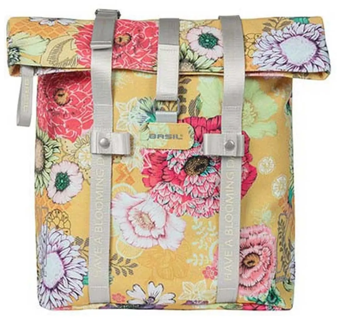 Basil Bloom Field Fietstas 15-20L - Geel
