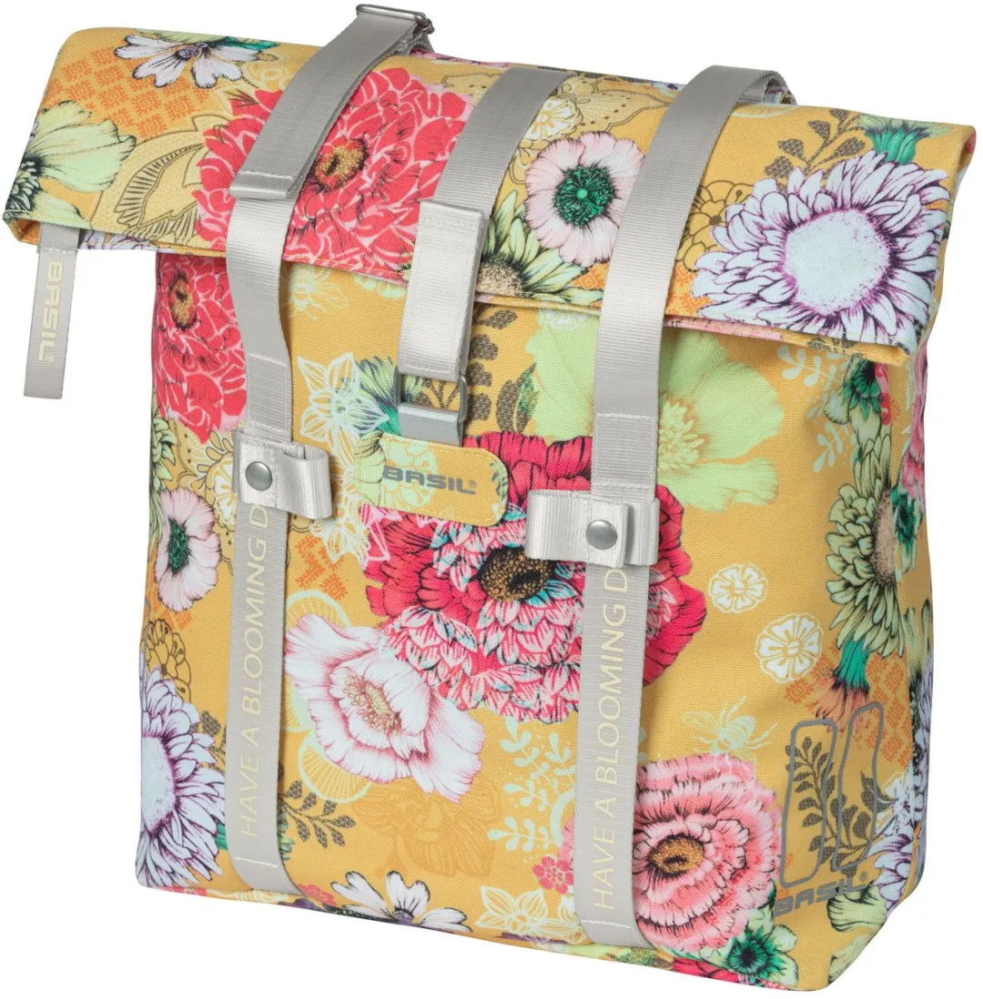 Basil Bloom Field Fietstas 15-20L - Geel