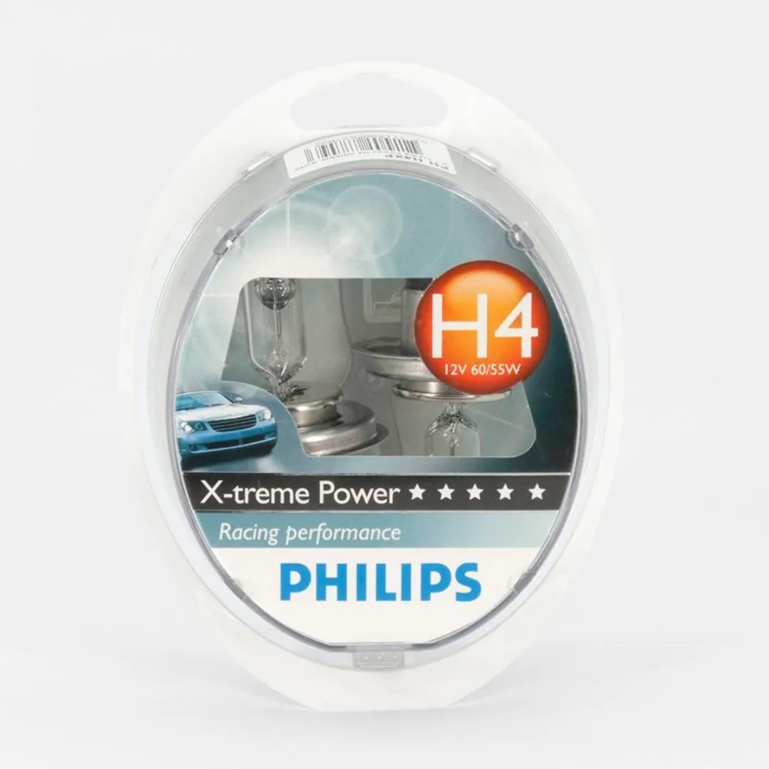 Philips X-Treme Power H4 60/55W Lampen - afbeelding 2 van 2