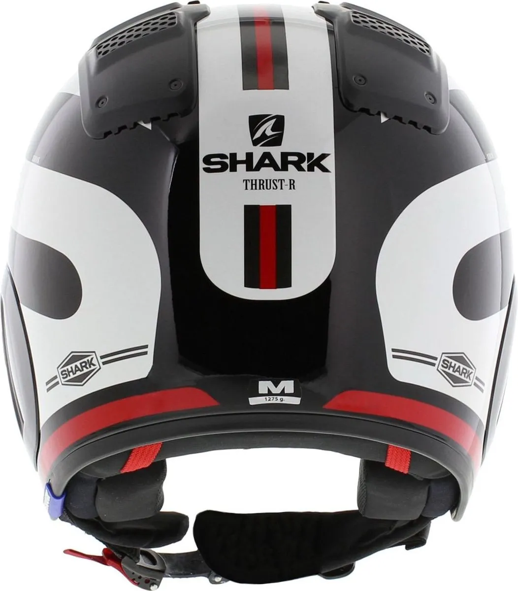 Shark X-Drak 2 Trial Helm Thrust-R XS - Glans zwart/wit/rood