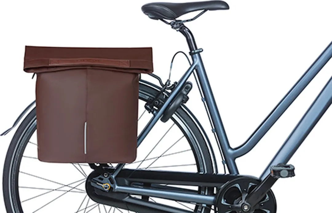 Basil City MIK Hooks Fietstas 16L - Roasted Bruin