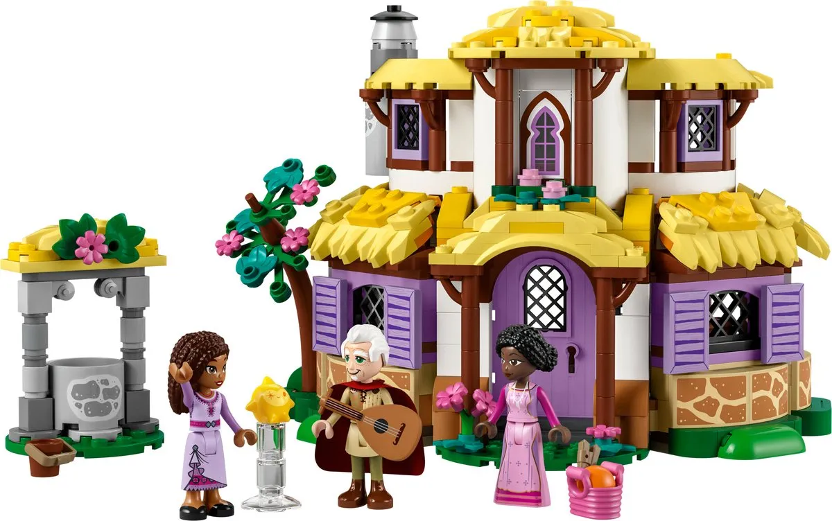 LEGO Disney Wish Asha's Huisje Poppenhuis - 509 Stukken - afbeelding 6 van 6