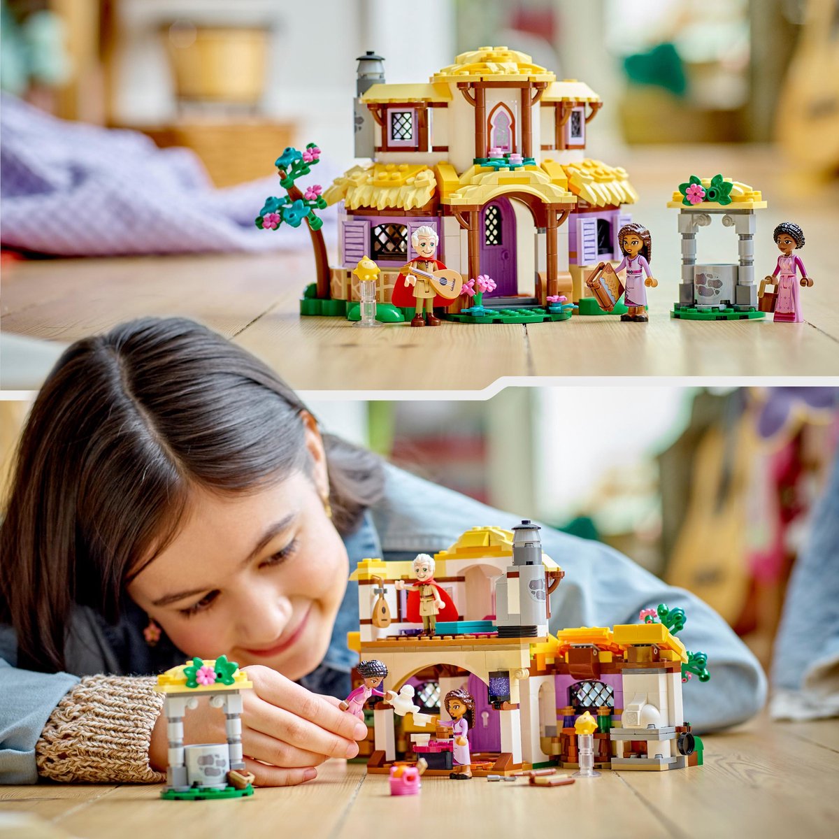 LEGO Disney Wish Asha's huisje Poppenhuis Speelgoed Set - 43231