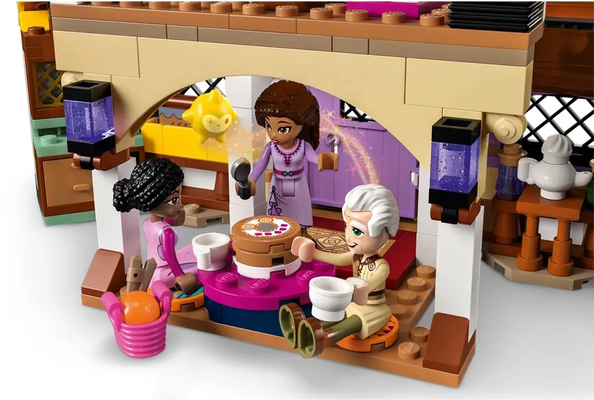 LEGO Disney Wish Asha's Huisje Poppenhuis - 509 Stukken