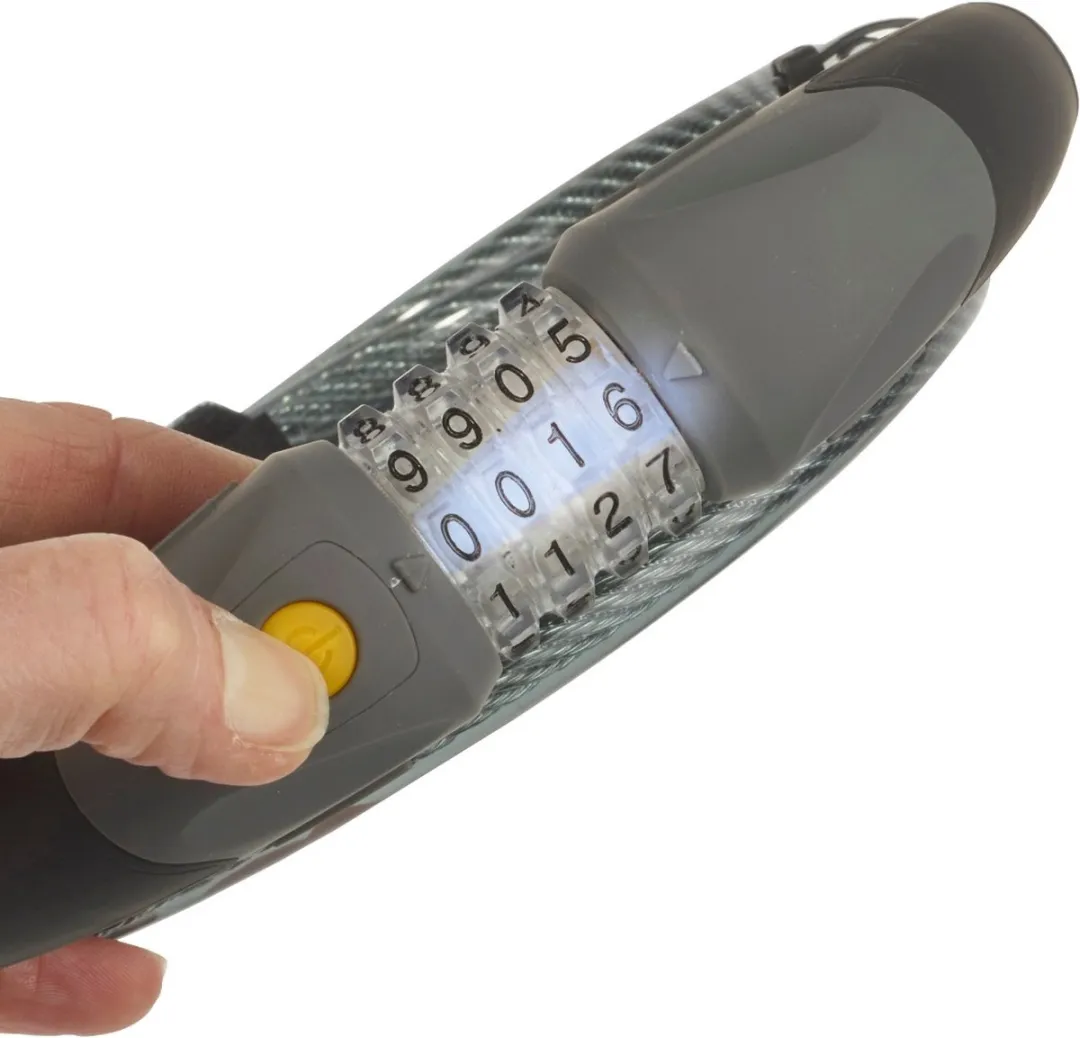 Yale Kabelslot Cijferslot 180cm