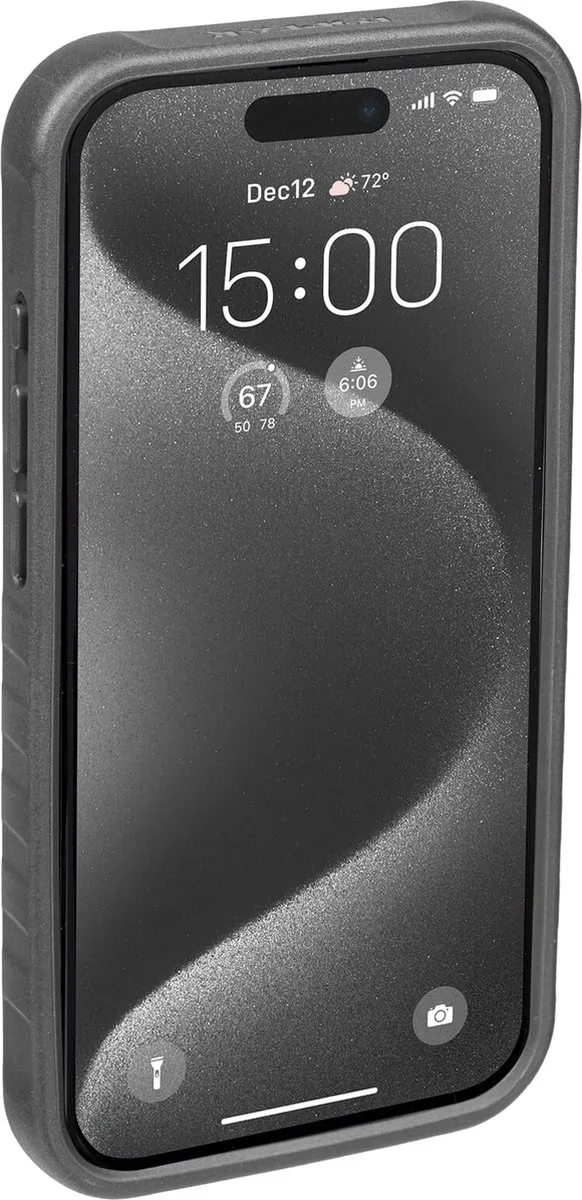 Topeak Ridephone Case iPhone 15 Pro - Zwart