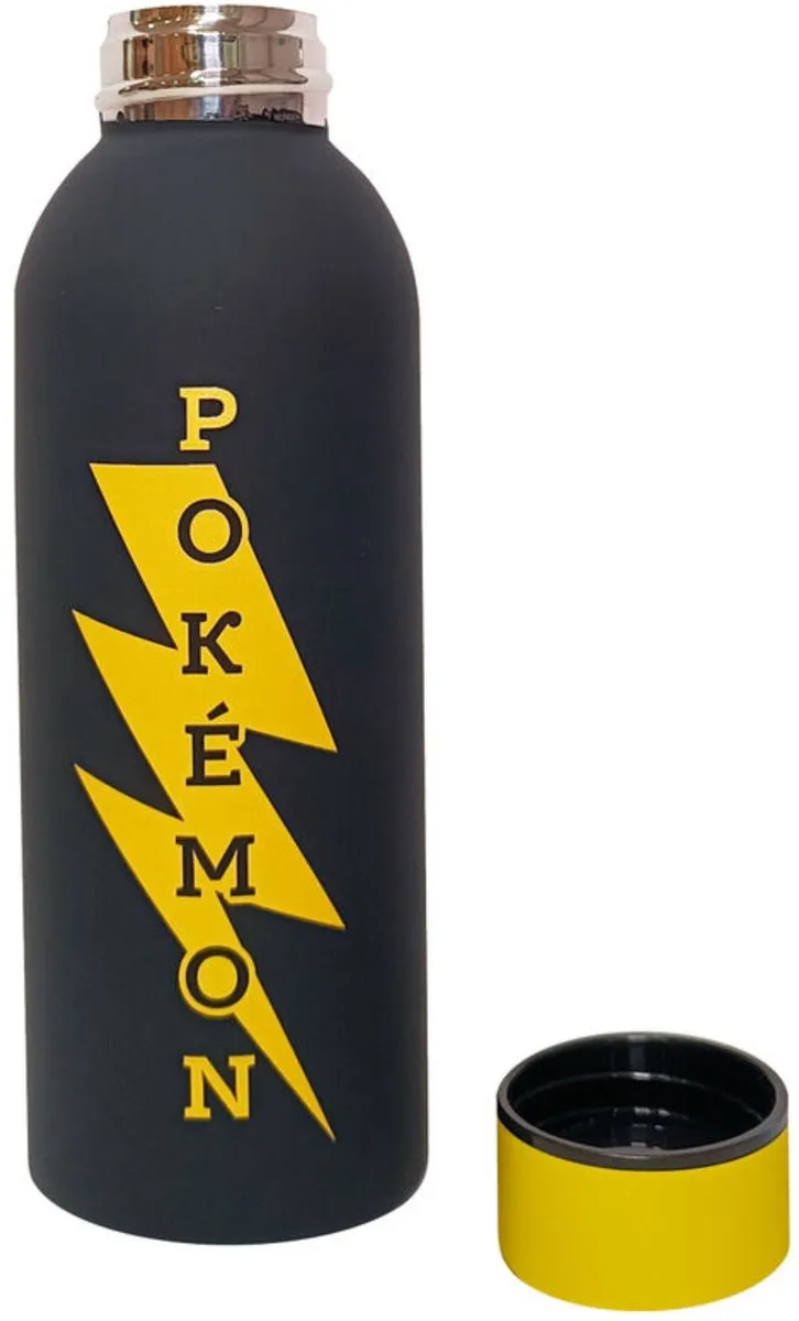 Pokémon Drinkfles 0,5L - Roestvrij Staal - Multicolor