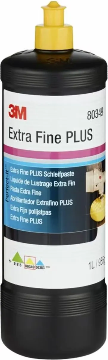 3M Perfect-It Extra Fine Plus Polijstpasta 1L - Gele dop