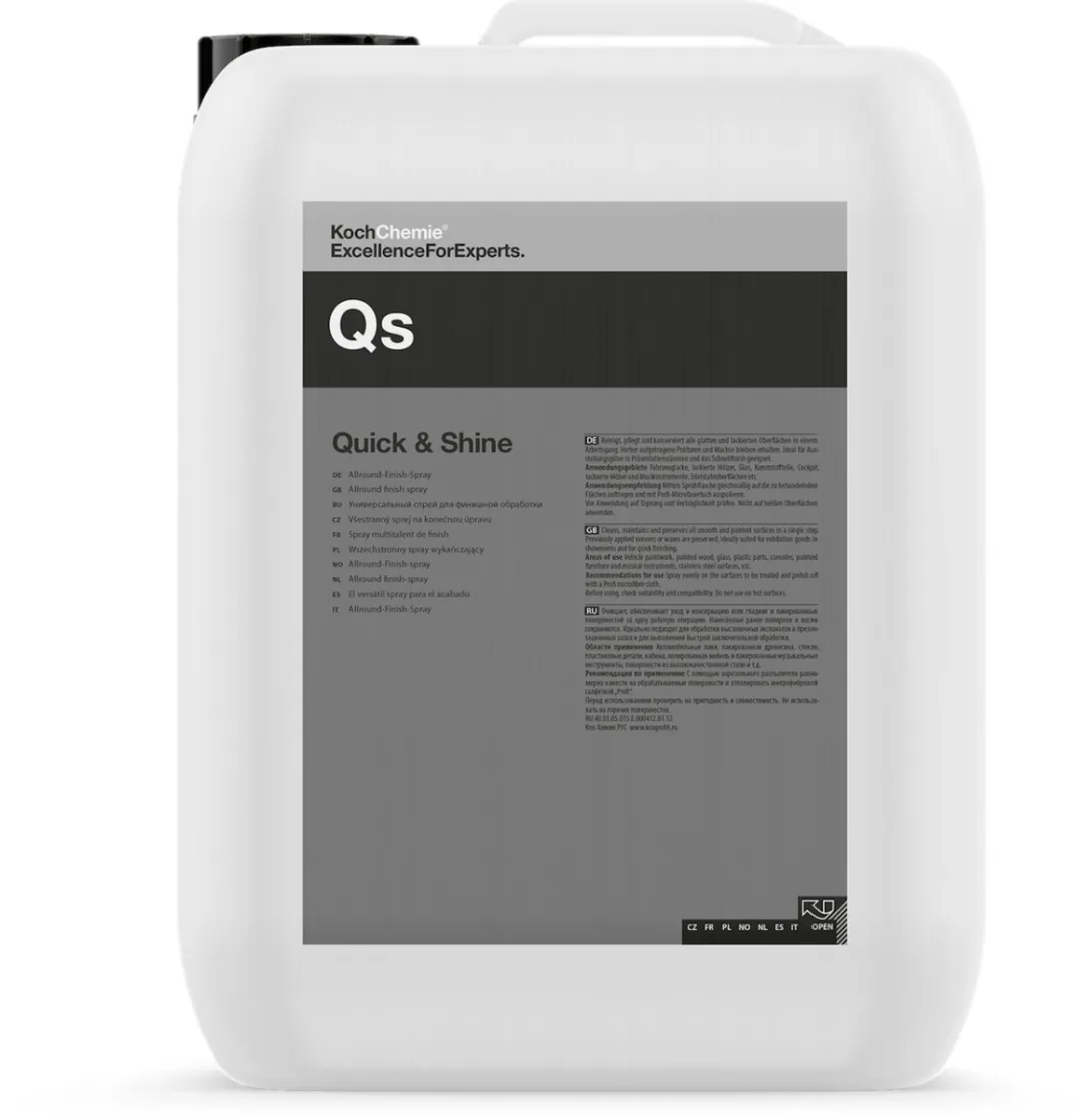 Koch Chemie Quick & Shine 10L Quick Detailer