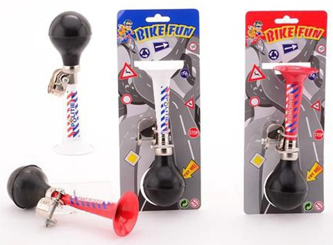 Johntoy Fiets Toeter Brandweer Sirene
