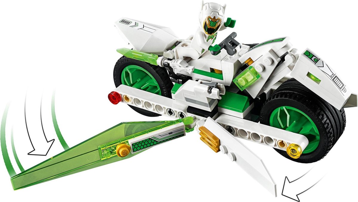 LEGO Monkie Kid™ Motor witte draak en paard – 80006