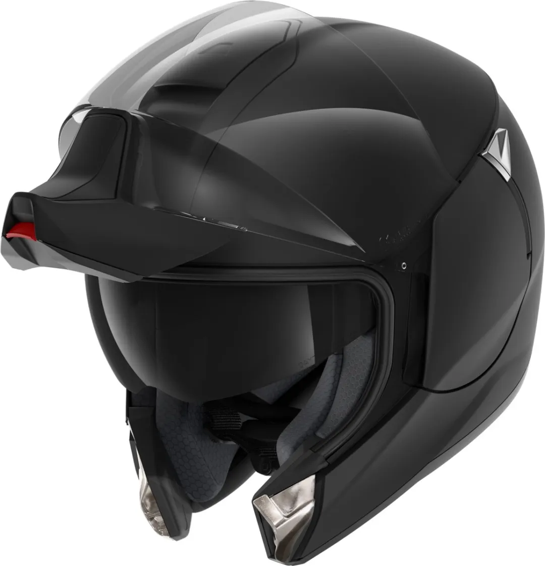 Shark EVOJET BLANK Motorhelm - Mat Zwart - Maat XS