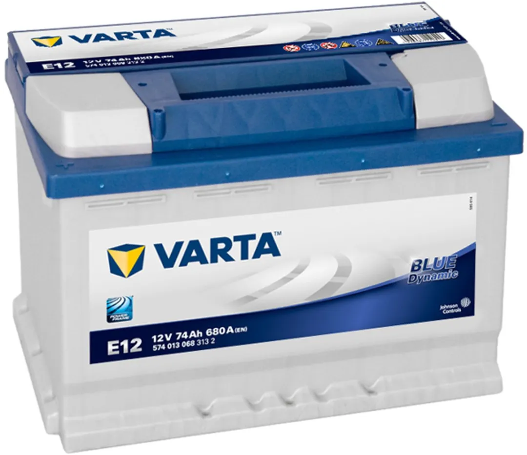 Varta E12 Blue Dynamic 12V 74Ah Autoaccu