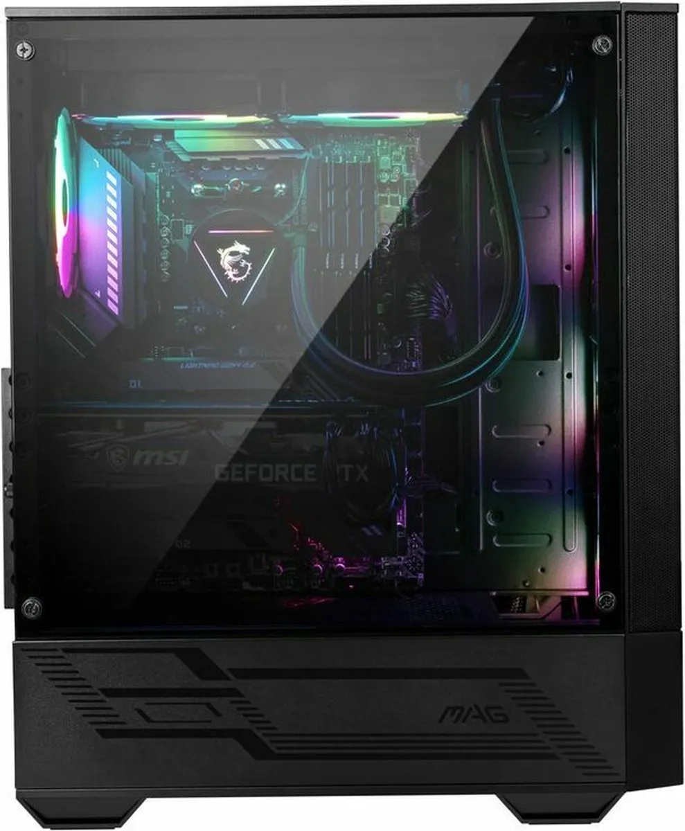 MSI MAG Forge 112R PC Behuizing - Zwart