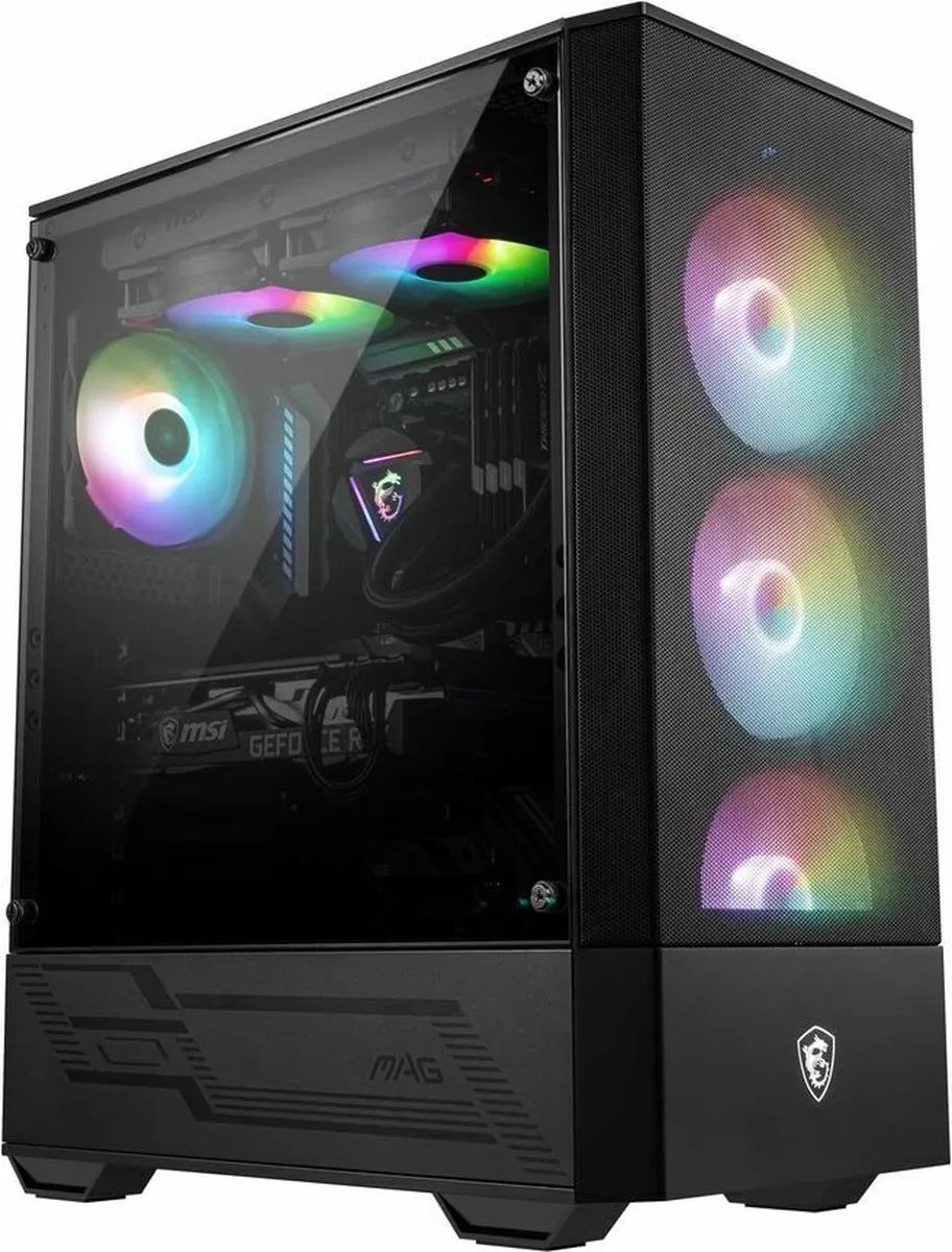 MSI MAG Forge 112R PC Behuizing - Zwart