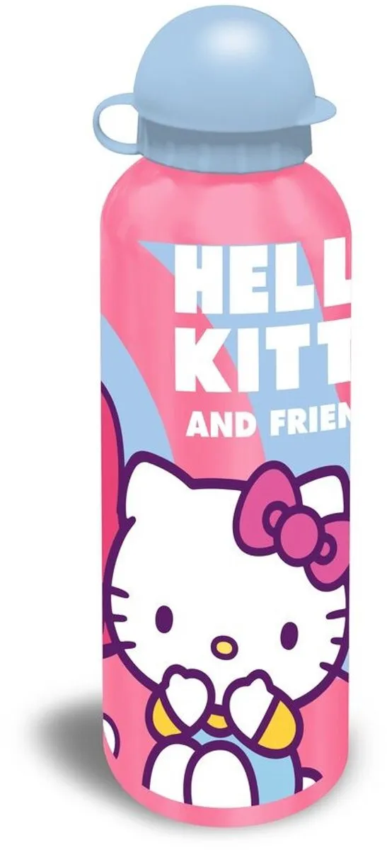 Hello Kitty Friends Aluminium Drinkfles 500ml