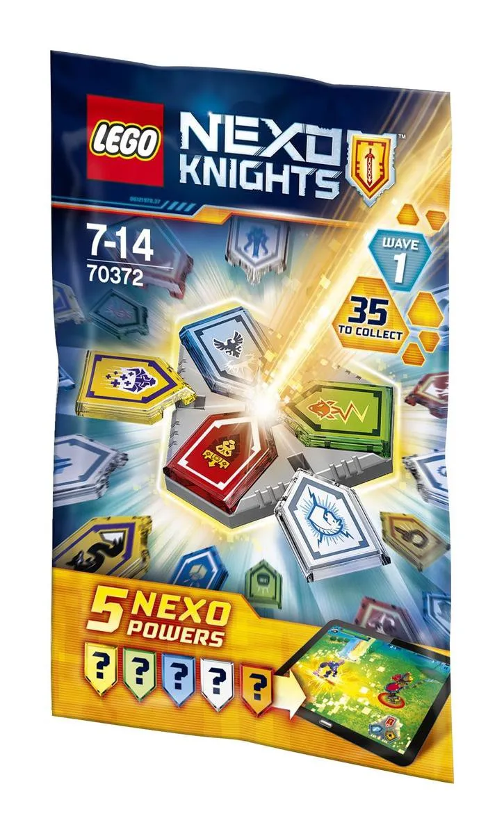 LEGO NEXO Krachten Combiset 70372 - 10 Stukken - Rood - afbeelding 6 van 6